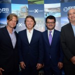 Matthew Johnson e Alberto Muñoz, da Royal Caribbean, com Ricardo Amaral e Alexander Haim, da R11 Matthew Johnson e Alberto Muñoz, da Royal Caribbean, com Ricardo Amaral e Alexander Haim, da R11
