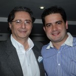 Mauricio Alexandre, do SeaWorld, e Fernando Nobre, da RCA Mauricio Alexandre, do SeaWorld, e Fernando Nobre, da RCA