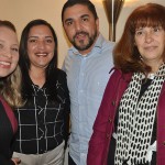 Patrícia Nunes, da Strada Vip, com Andressa Araújo, Richarlison Araújo e Ana Lucia, da Arautour Patrícia Nunes, da Strada Vip, com Andressa Araújo, Richarlison Araújo e Ana Lucia, da Arautour