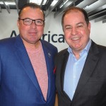 Peter Vittori e Dilson Verçosa, da American Airlines