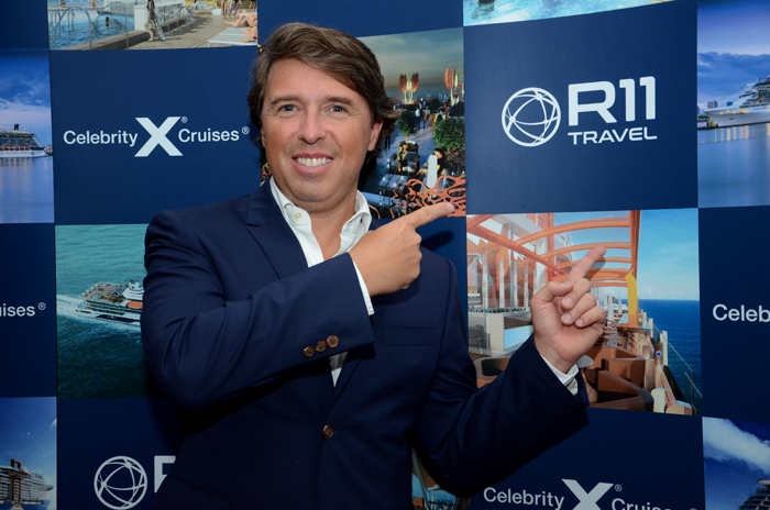 Após reforma, Splendour of the Seas terá novos restaurantes e cabines 1 Ricardo Amaral, presidente da R11