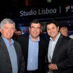 Ricardo Pacci, da Tyller, Vanderlei Fogueral, da LTS, e Antenor Soares, da Latam Ricardo Pacci, da Tyller, Vanderlei Fogueral, da LTS, e Antenor Soares, da Latam