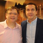 Ricardo Silva, da American, e Ricardo Werwie, da RBW Travel