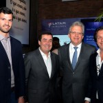 Rubens Schwartzmann, da Costa Brava, Ivo Lins, da Flytour MMT Viagens, Edmar Bull, da Copastur, e Bernardo Cardoso, do Turismo de Portugal Rubens Schwartzmann, da Costa Brava, Ivo Lins, da Flytour MMT Viagens, Edmar Bull, da Copastur, e Bernardo Cardoso, do Turismo de Portugal