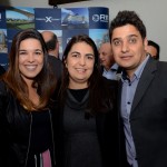 Sabrina Moretti e Marcelo Gomes, da R11, com Fernanda Furlan, da Queensberry Sabrina Moretti e Marcelo Gomes, da R11, com Fernanda Furlan, da Queensberry