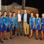 Secretários de Turismo de Alagoas Rafael Brito, e de Maceió, Jair Galvão, com equipe do Luck Receptivo