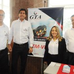 Sergio Leoneti, Rogério Esteves, Melissa Amorim e Anderson Marques, da GTA