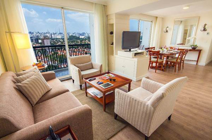 Confira 3 motivos para se hospedar num hotel long stay Personalização e serviços diferenciados atraem hóspedes ao Marriott Executive Apartments São Paulo