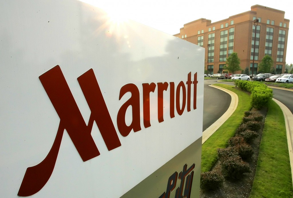 The Marriott in Cranberry, Pa., is shown on Wednesday July 11, 2007. Hotel operator Marriott International Inc. said Thursday July 12, 2007 that its second quarter earnings rose 11 percent on strong demand for rooms and gains in fees paid by franchisees. (AP Photo/Gene J. Puskar)