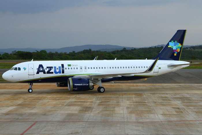 17ª aeronave modelo A320neo chegou ao Aeroporto de Belo Horizonte neste fim de semana (Foto: divulgação)
