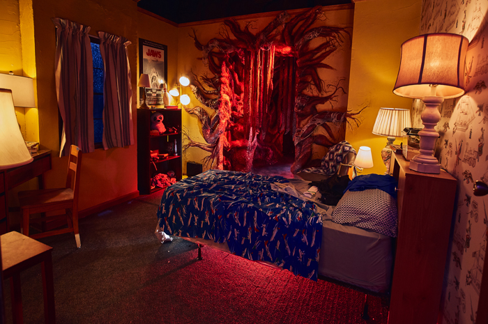 Universal revela casa assombrada "Stranger Things" do Halloween Horror Nights First Look Stranger Things/Slaughter Sinema Stranger Things