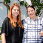 Ana Elisa Facchinato, do Brand USA, e Rafaela Brown, do Visit Florida