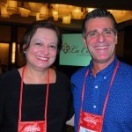 Ana Gonzalez, de Kissimmee, e Patrick Yvars, do Visit Orlando