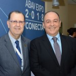 Antonio Azevedo e Geraldo Rocha, presidentes da Abav-PR e Abav nacional, repectivamente