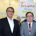 Arialdo Pinho, secretário de Turismo do Ceará, e Manoel Linhares, presidente da ABIH NAcional