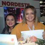 Bruna Souza, da Associação Litoral Piauiense Convention, e Amanda Costa, da secretária de Estado Turismo do Piauí