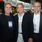 Carlos Sá, da Voetur, Roberto Macedo, da House Rental, e Rui Alves, do Grupo Flytour
