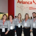 Carolia Gaete, Rebecca Meadows, Leticia Paganini, Andrea Braga, Jaime Filho, da Avianca