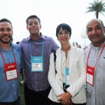 Caue Castro, Rodrigo Barros, Marina Barros e Edilson Oliva, da MB Doubleem