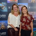 Denise Peres, da Exupery Viagens, e Selma Caetano de Souza, da MSS