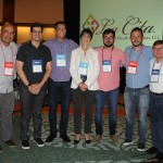 Edilson Oliva, da MB Doubleem, Geraldo Chagas, da Rhema Prime, Rodrigo Barros e Marina Barros, da MB Doubleem, Lucas Queiros, da Dot Travel, Caue Castro, da MB Doubleem, e Jovair Silva, da Dot Travel
