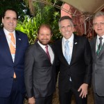 Eduardo Bernardes, Guilherme Paulus, Paulo Kakinoff e Edmar Bull