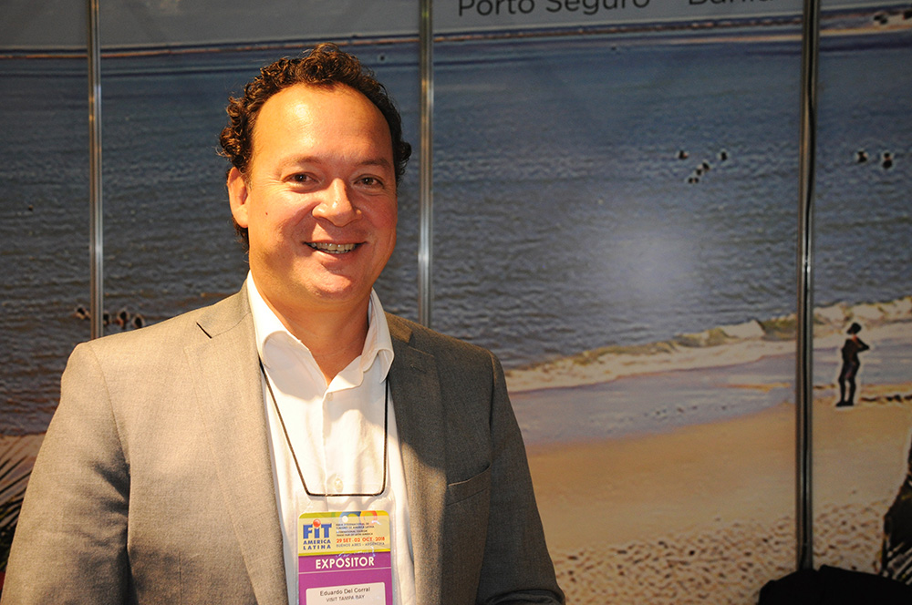 FIT 2018: Southwest Florida Vacations passa a investir no mercado brasileiro 1 Eduardo Del Corral, da Southwest Florida Vacations