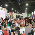 Estande da Bahia lotado neste primeiro dia da Abav Expo