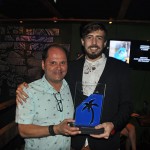 Eyago Alves recebeu o prêmio pela Agaxtur, na categoria Operadoras