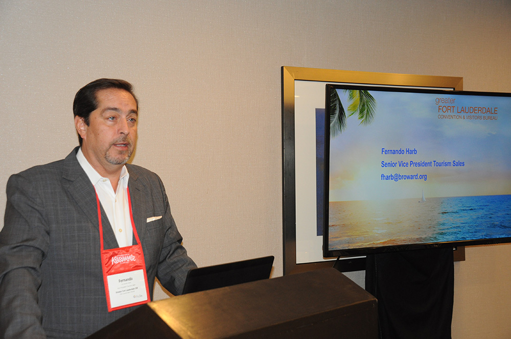 Ft. Lauderdale recebe 13,5 mi de turistas em 2017 e investe US$ 1,2 bi em hospedagem 1 Fernando Harb, VP de Vendas de Fort Lauderdale