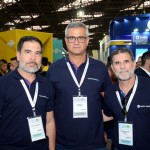 Flavio Marques e Leonardo Mignani, da RexturAdvance, e Mario Antonio Couto, do Grupo Trend