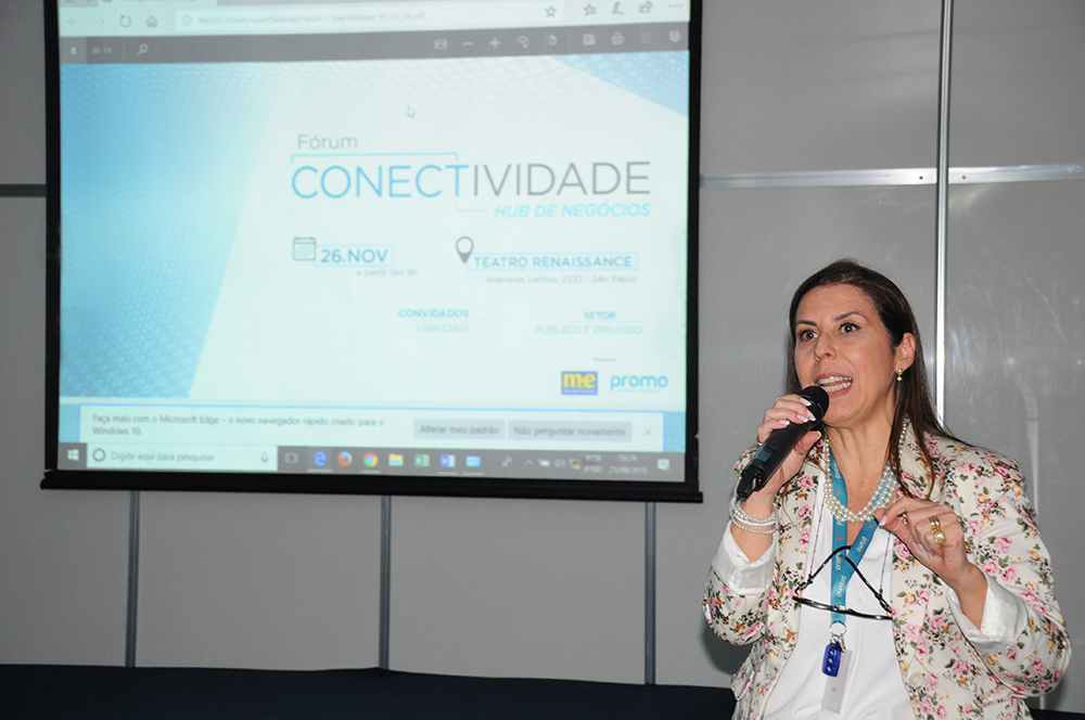 Fornatur: Promo apresenta TIM W e Fórum Conectividade em parceria com M&E 1 Gisele Lima, diretora da Promo