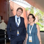 Gonzalo Romero e Claudia Shishido, da Air Europa