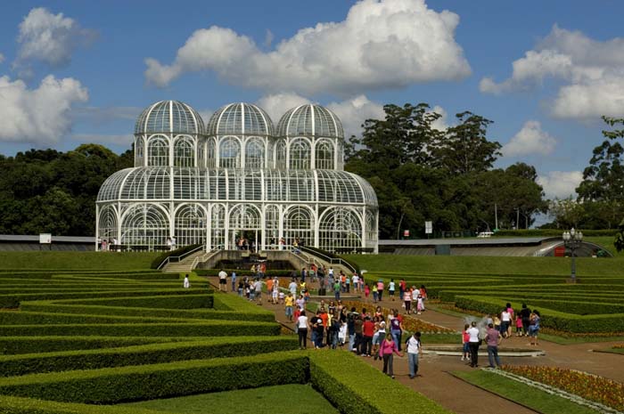 Jardim Botânico,um dos cartões postais de Curitiba