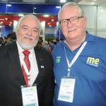 Joy Colares, secretário adjunto de Turismo do Pará, e Roy Taylor, do M&E