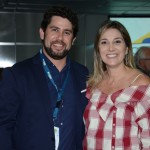 João Bittencourt, diretor de Turismo, da Goiãs Turismo, e Caetana Franarin, secretária adjunta-DF