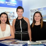 Karen Schmidt, Viviane Amadei e Eva Ramirez, da Best Western Hotels & Resorts