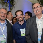 Marcel Ginin, da Alatur JTB, Johnny Santos, da CSN, e Antonio Cubas, da Sobratur