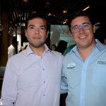 Marcelo Bento, da Azul Viagens, e Martim Diniz, do SeaWorld