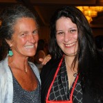 Mari Masgrau, do M&E, e Rafaella Brown, do Visit Florida