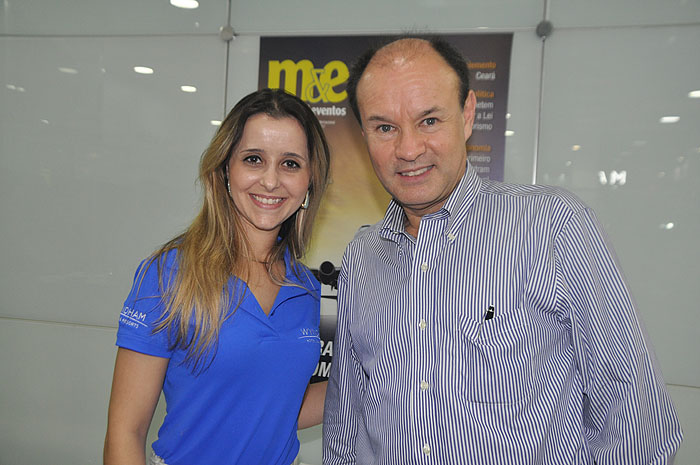 Wyndham anuncia parceria com GSA para potencializar negócios no Brasil 1 Natalia de Oliveira e Rafael Vasquez, coordenadora de Marketing Brasil e diretor Sênioe de Vendas América Latina da Wyndham
