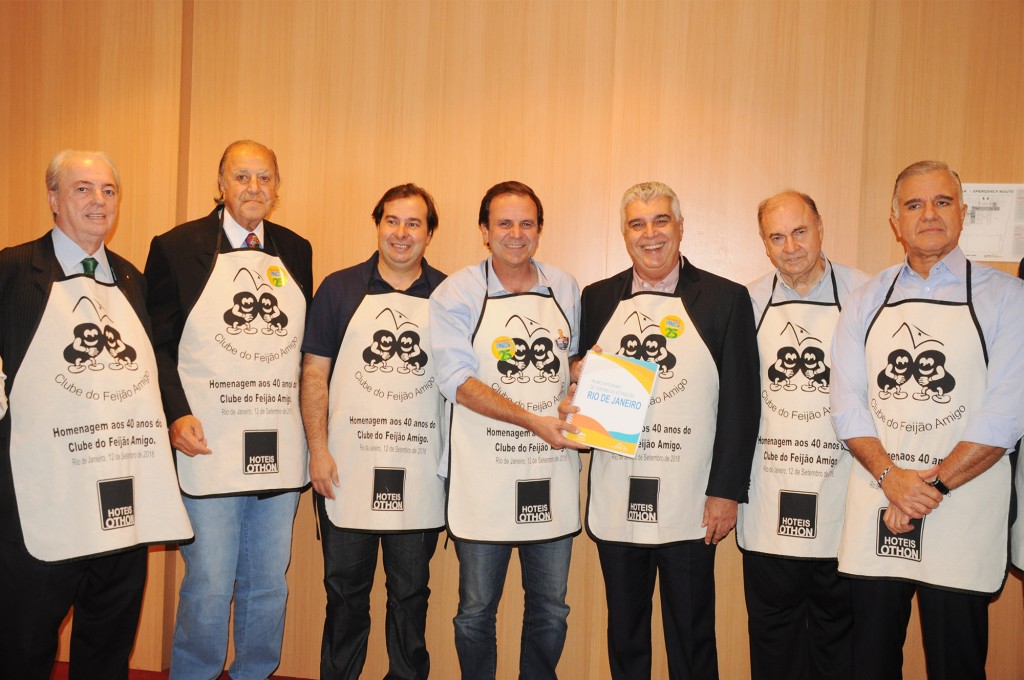 Clube do Feijão Amigo celebra 40 anos com mais de 400 convidados no Rio; veja fotos Nilo Felix, Michel Tuma Ness, Rodrigo Maia, Eduardo Paes, Alfredo Lopes, César Maia e Julio Lopes