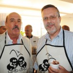 Nilson Guilhem, ex-Varig Rio Sul, e Antonio Jorge, da TAP Nilson Guilhem, ex-Varig Rio Sul, e Antonio Jorge, da TAP