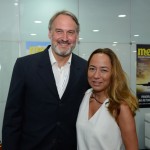 Oscar Kedor, da Mobility, e Roberta Yoshida, do Grupo Radar