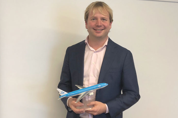 Air France-KLM investe no Costume Care para aprimorar experiência de passageiro Pim Neijenhuizen, gerente de Desenvolvimento de Costumer Care da Air France-KLM
