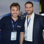 Rafael Sacomani e Bruno Cordaro, da MSC Cruzeiros