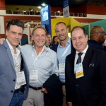 Ricardo Jadao, Greg Shlopak, Antonio Lima, da CYBBA, e Dilson Junior, da American Airlines