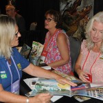 Rosa Masgrau, do M&E, e Julie Baross, de Gatorland