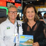 Rosa Masgrau, do M&E, e Teté Bezerra, presidente da Embratur