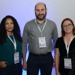 Rosangela Duarte, da Costa Brava, Rodrigo Girondo e Rubiane Fenner, da Getnet